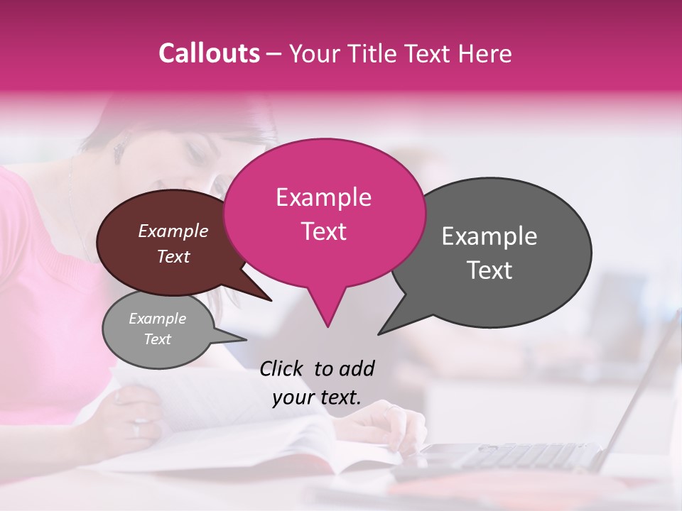 Teen College Youth PowerPoint Template