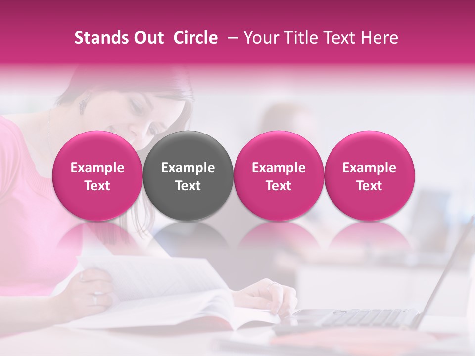Teen College Youth PowerPoint Template