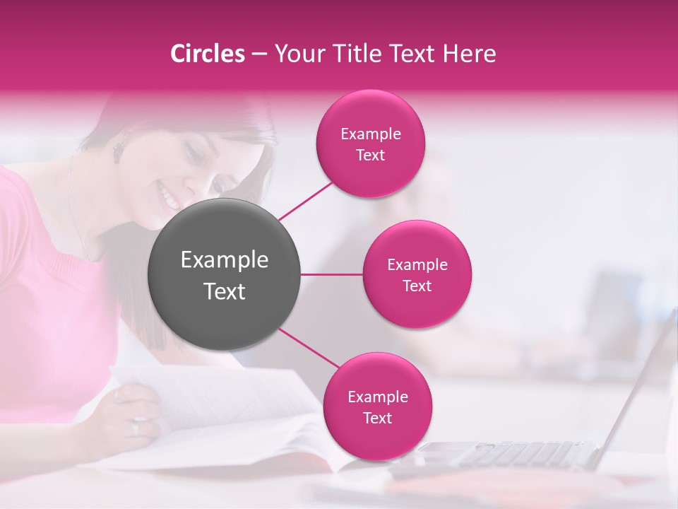 Teen College Youth PowerPoint Template