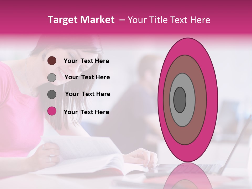 Teen College Youth PowerPoint Template