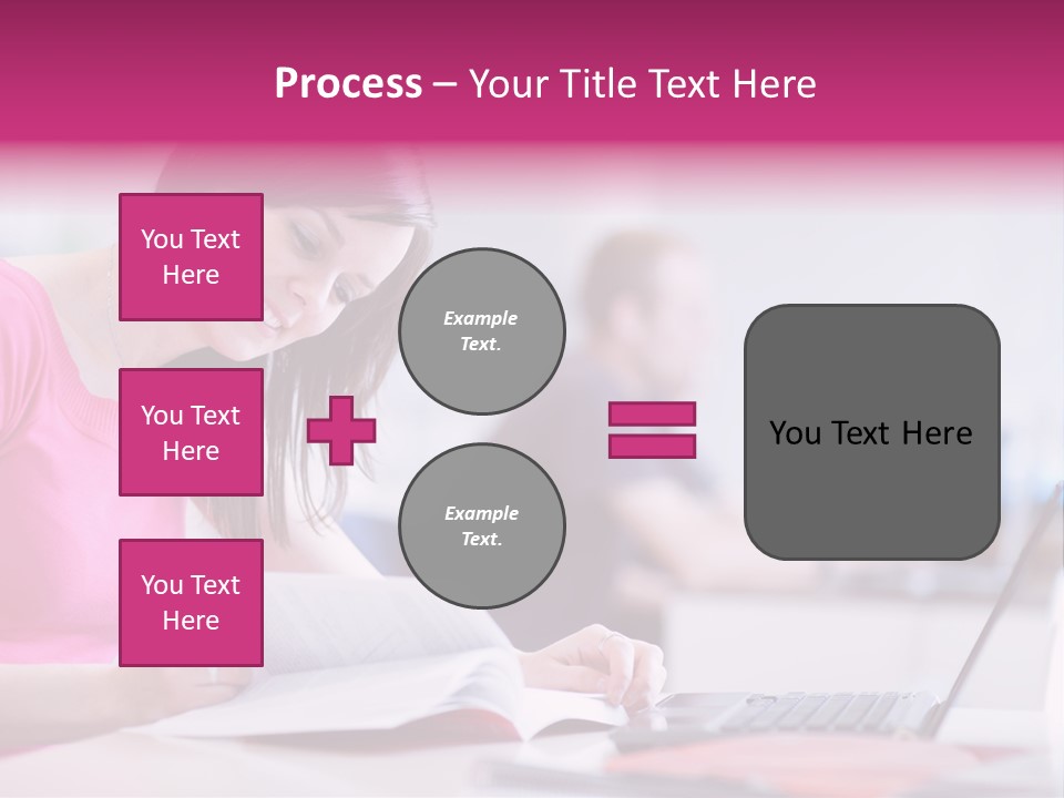 Teen College Youth PowerPoint Template