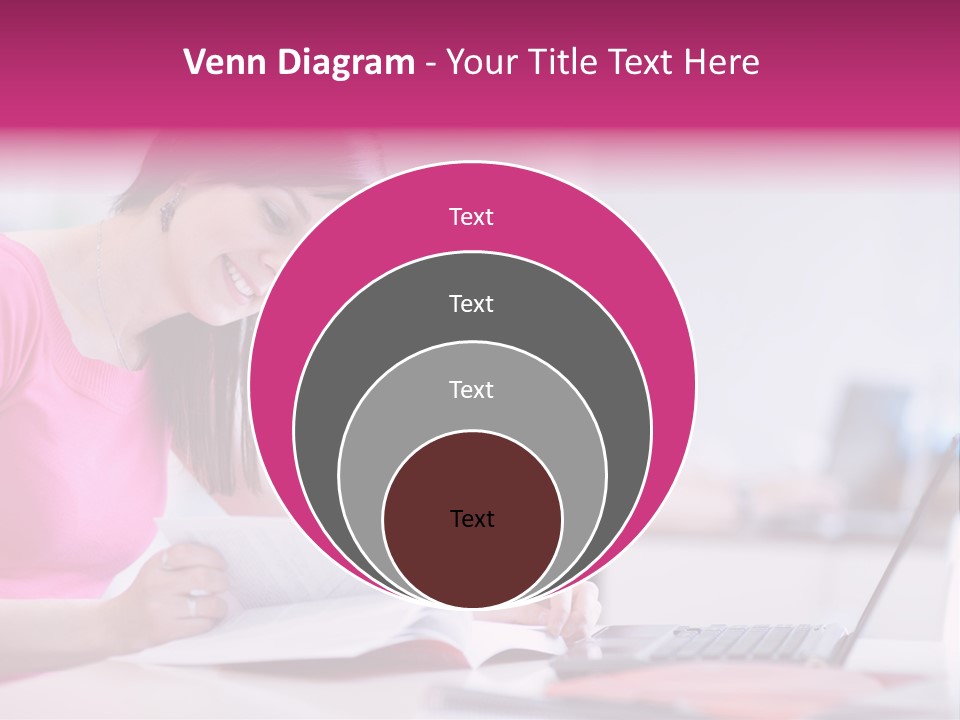 Teen College Youth PowerPoint Template