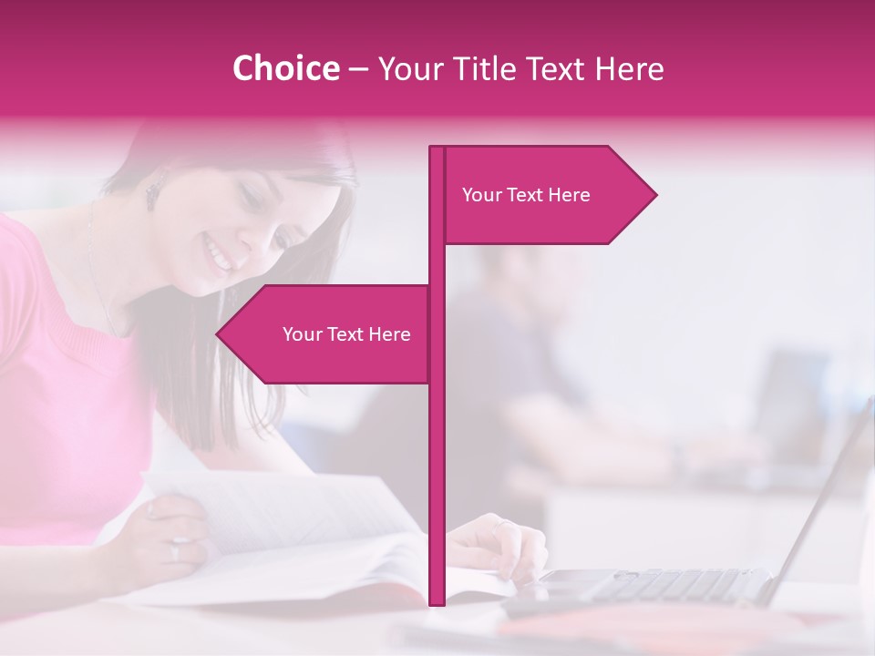 Teen College Youth PowerPoint Template
