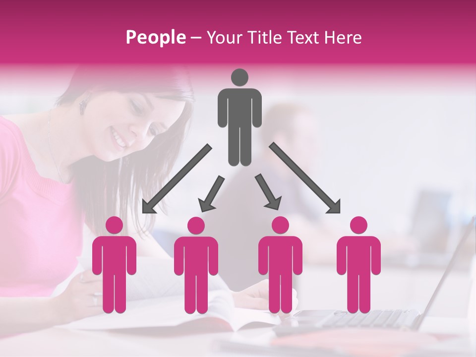 Teen College Youth PowerPoint Template