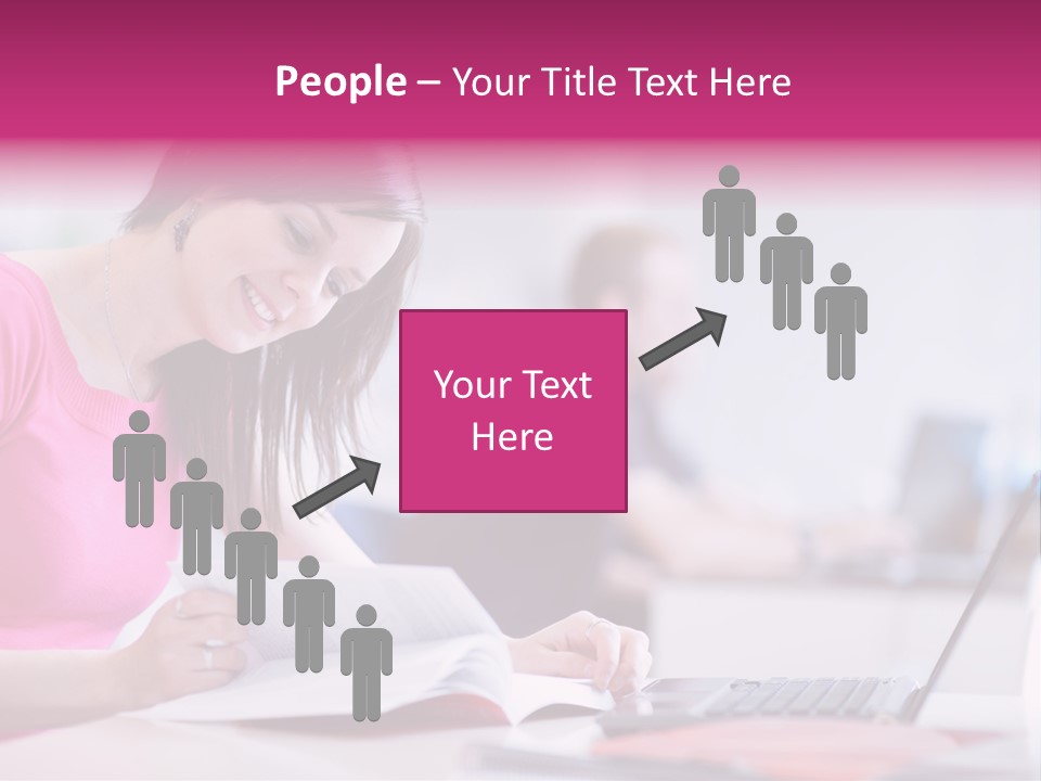 Teen College Youth PowerPoint Template