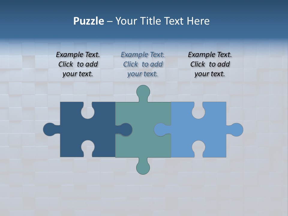 Cube Lines Graphic PowerPoint Template