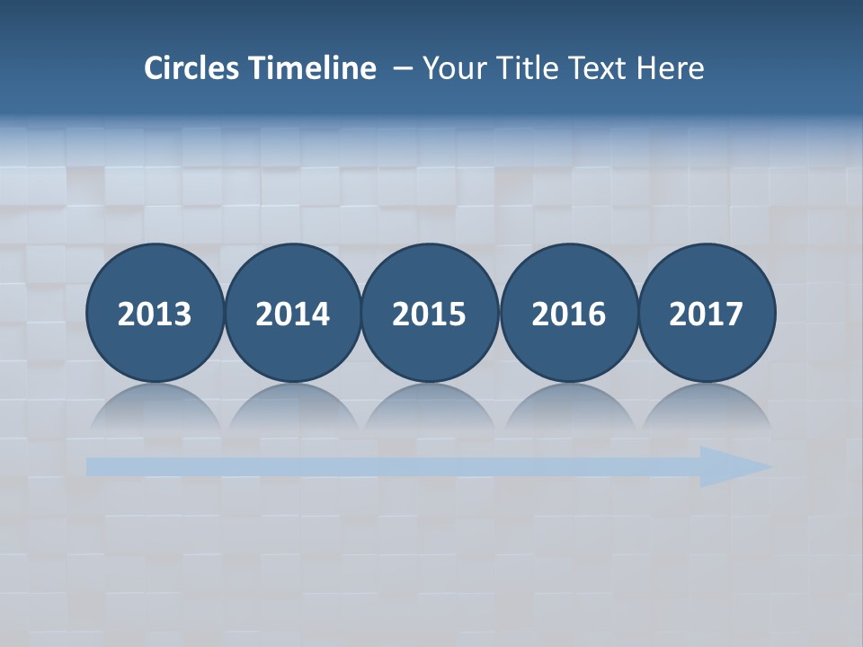 Cube Lines Graphic PowerPoint Template