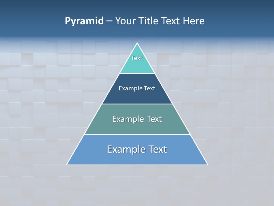 Cube Lines Graphic PowerPoint Template