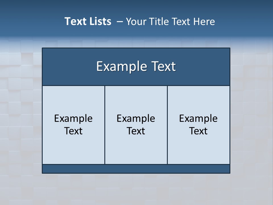 Cube Lines Graphic PowerPoint Template