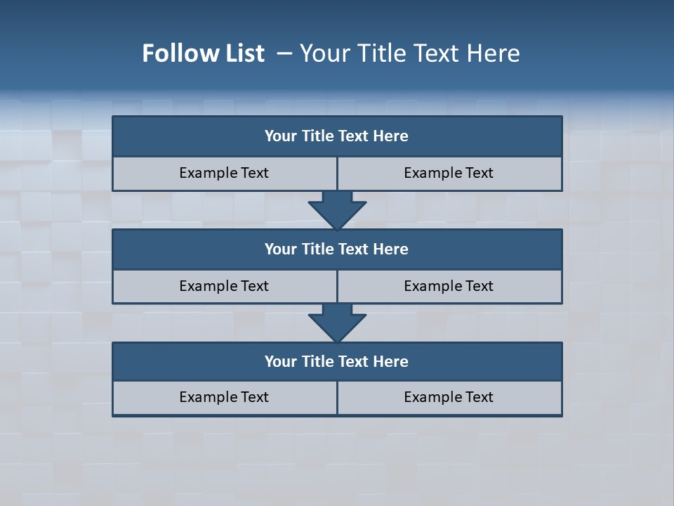 Cube Lines Graphic PowerPoint Template