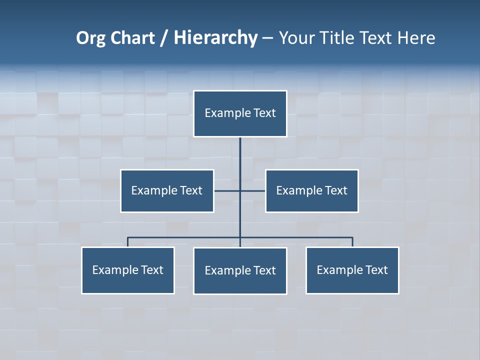Cube Lines Graphic PowerPoint Template