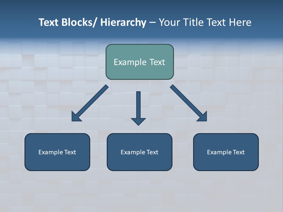 Cube Lines Graphic PowerPoint Template