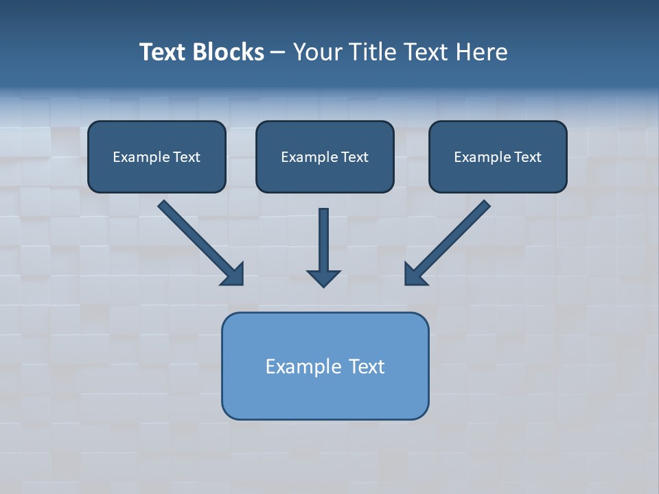 Cube Lines Graphic PowerPoint Template