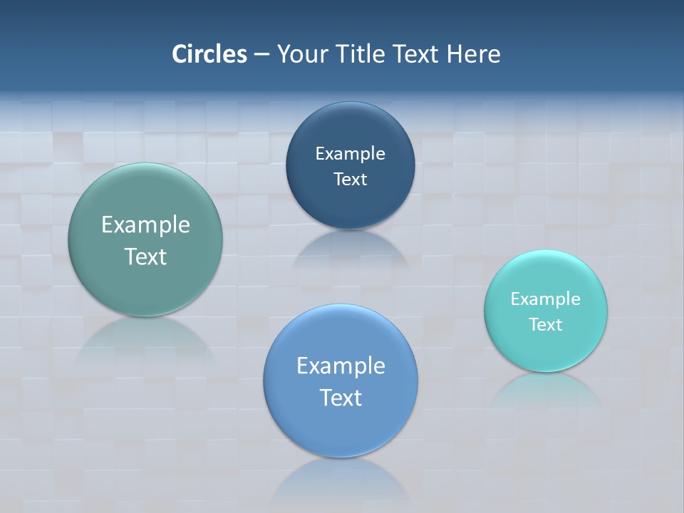 Cube Lines Graphic PowerPoint Template
