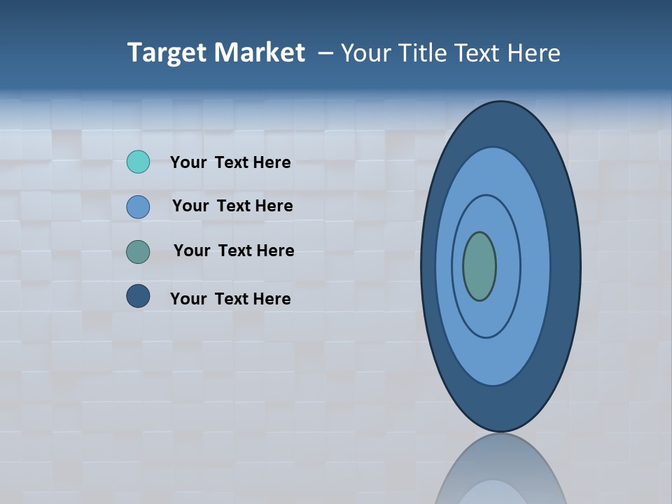 Cube Lines Graphic PowerPoint Template