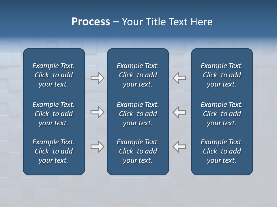 Cube Lines Graphic PowerPoint Template