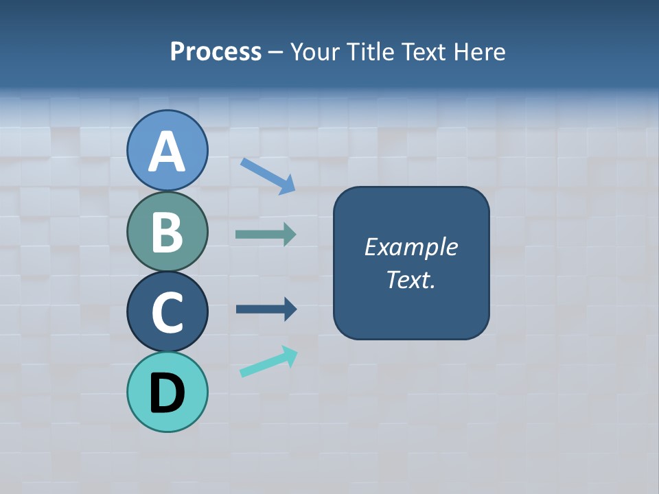 Cube Lines Graphic PowerPoint Template