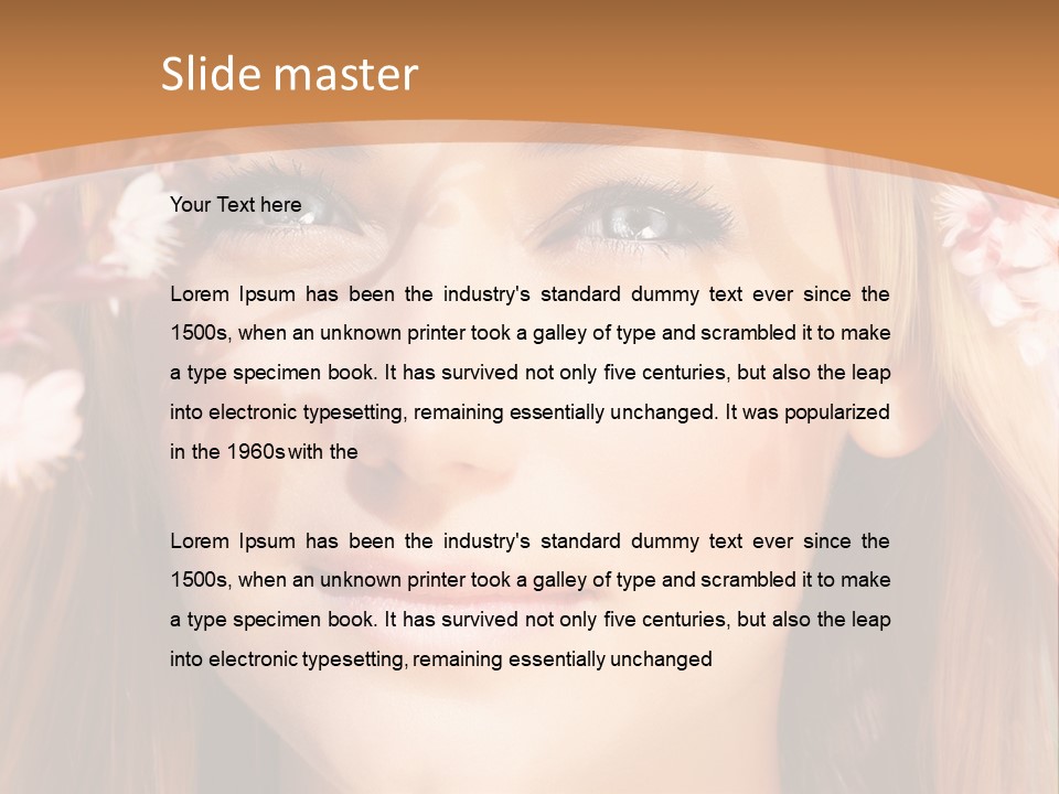 Flower Spa Joy PowerPoint Template