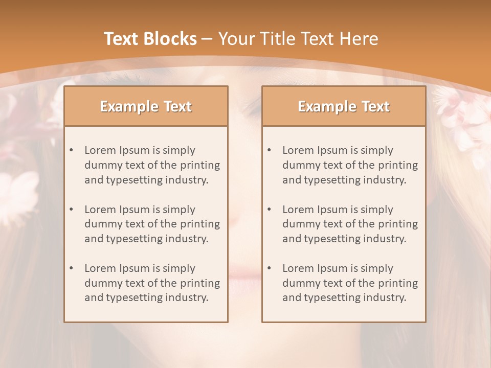 Flower Spa Joy PowerPoint Template