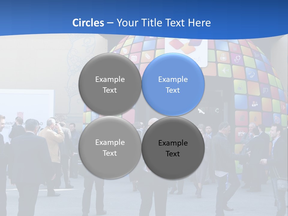 Hairstyle Fine Cool PowerPoint Template