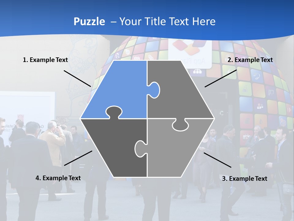 Hairstyle Fine Cool PowerPoint Template