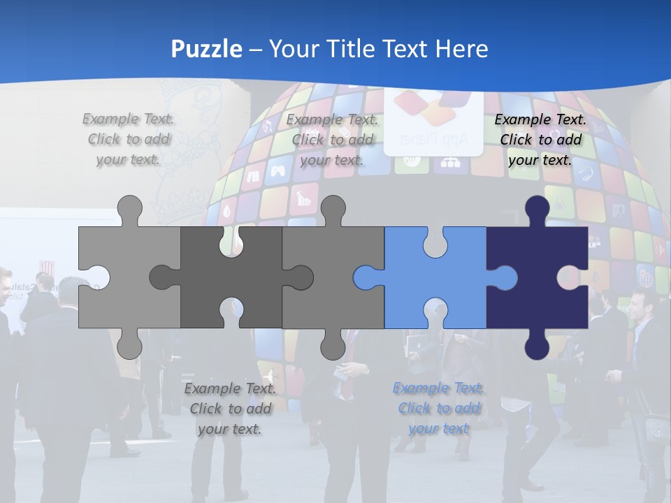 Hairstyle Fine Cool PowerPoint Template