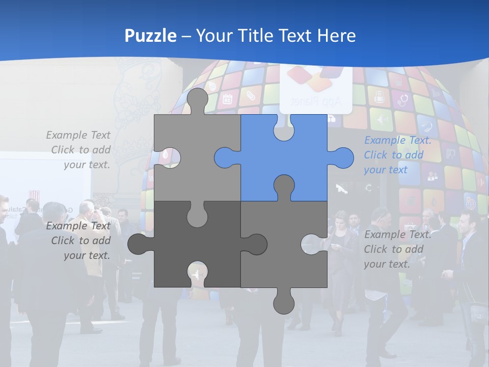 Hairstyle Fine Cool PowerPoint Template