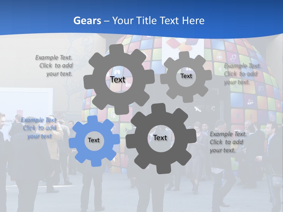 Hairstyle Fine Cool PowerPoint Template
