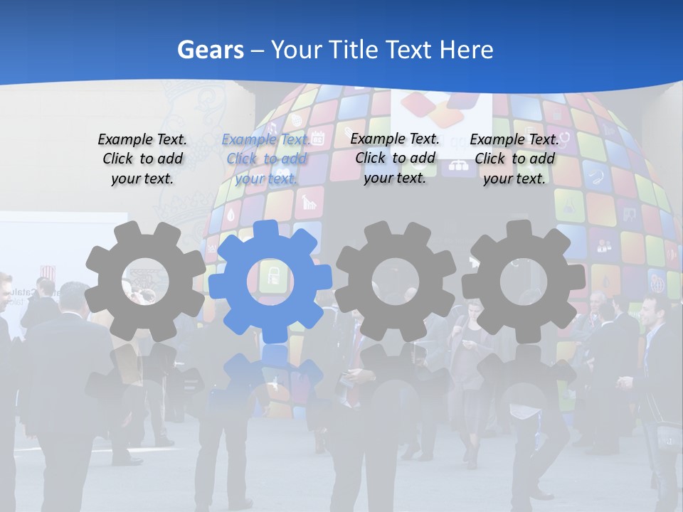 Hairstyle Fine Cool PowerPoint Template