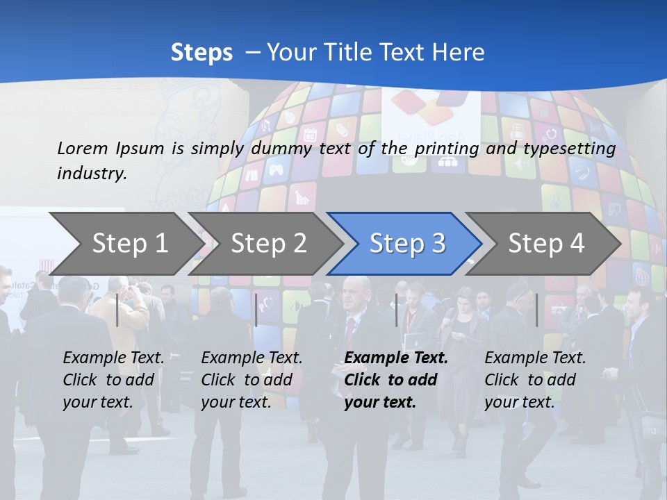 Hairstyle Fine Cool PowerPoint Template