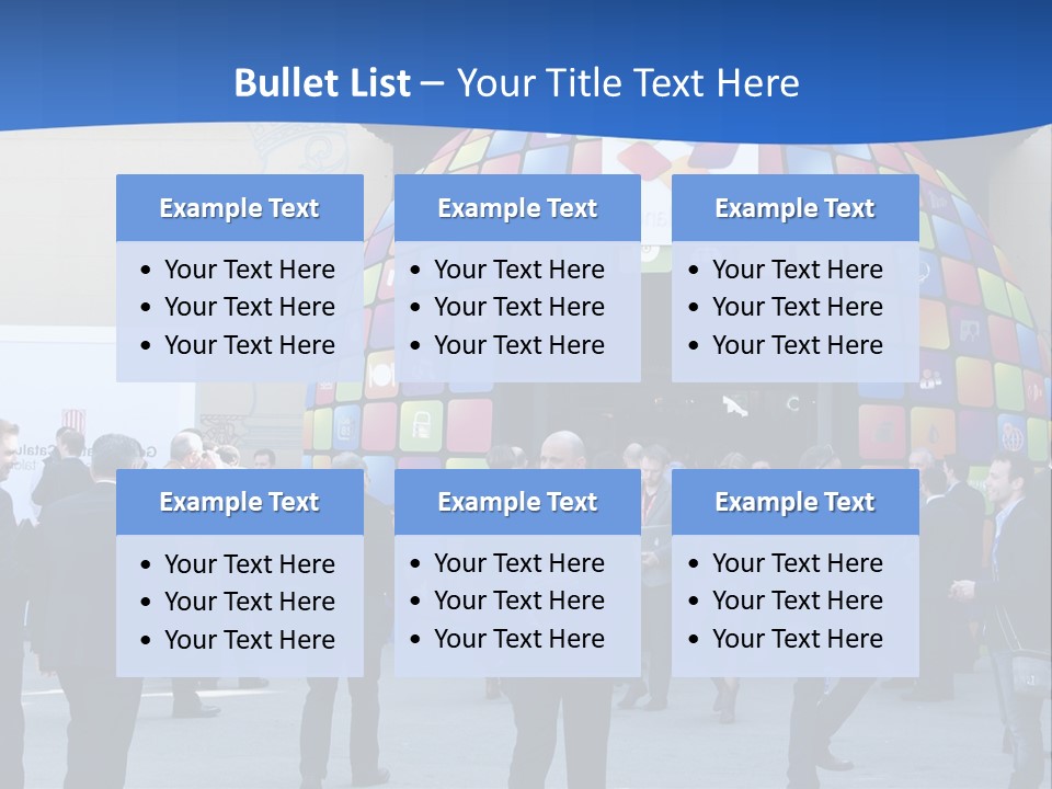 Hairstyle Fine Cool PowerPoint Template