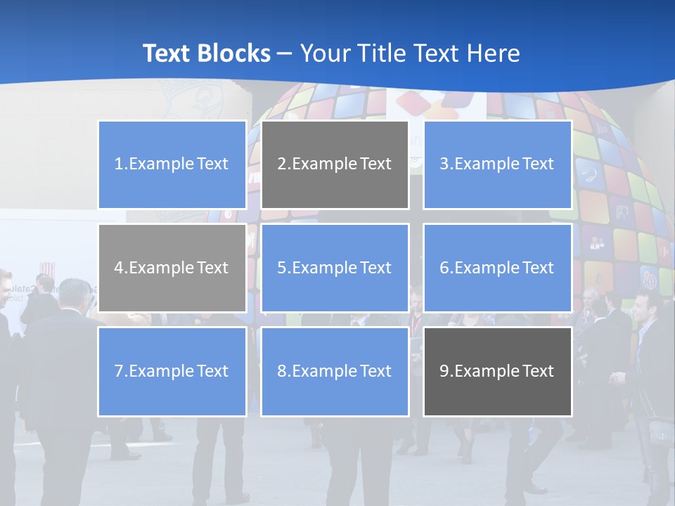 Hairstyle Fine Cool PowerPoint Template