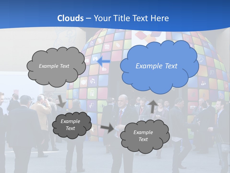 Hairstyle Fine Cool PowerPoint Template