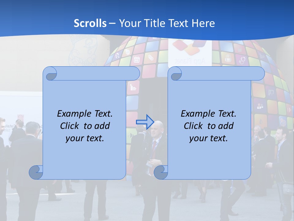 Hairstyle Fine Cool PowerPoint Template