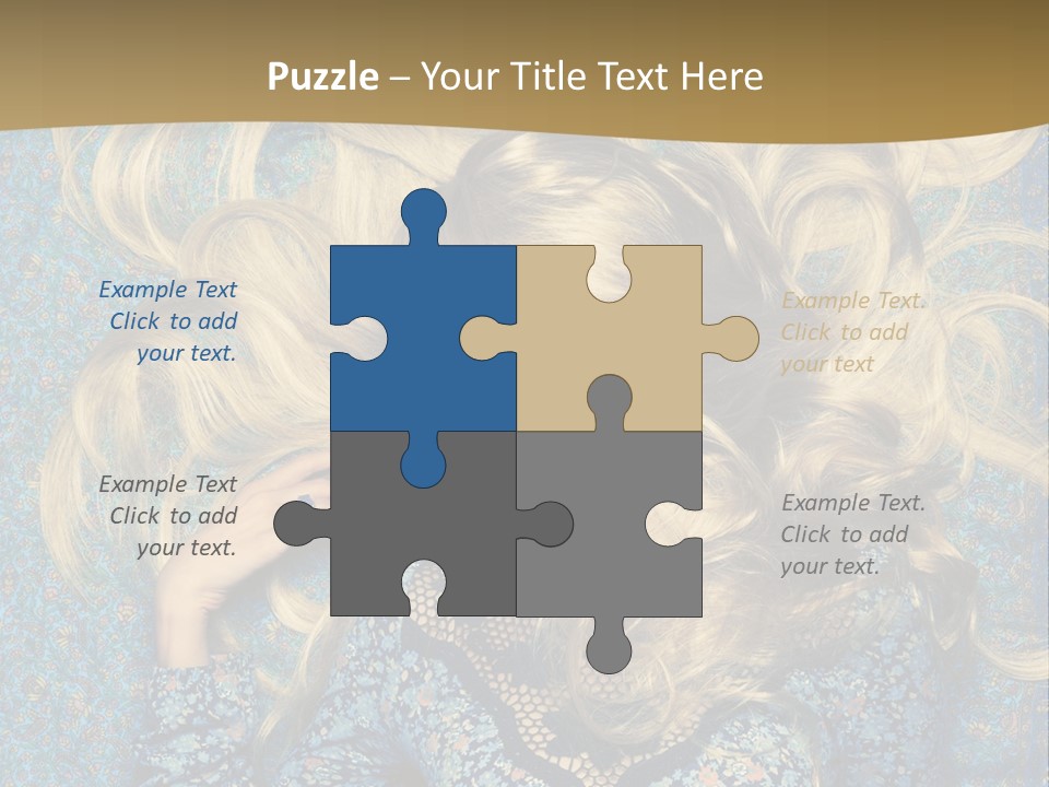 Blue Aeroplane Modern PowerPoint Template