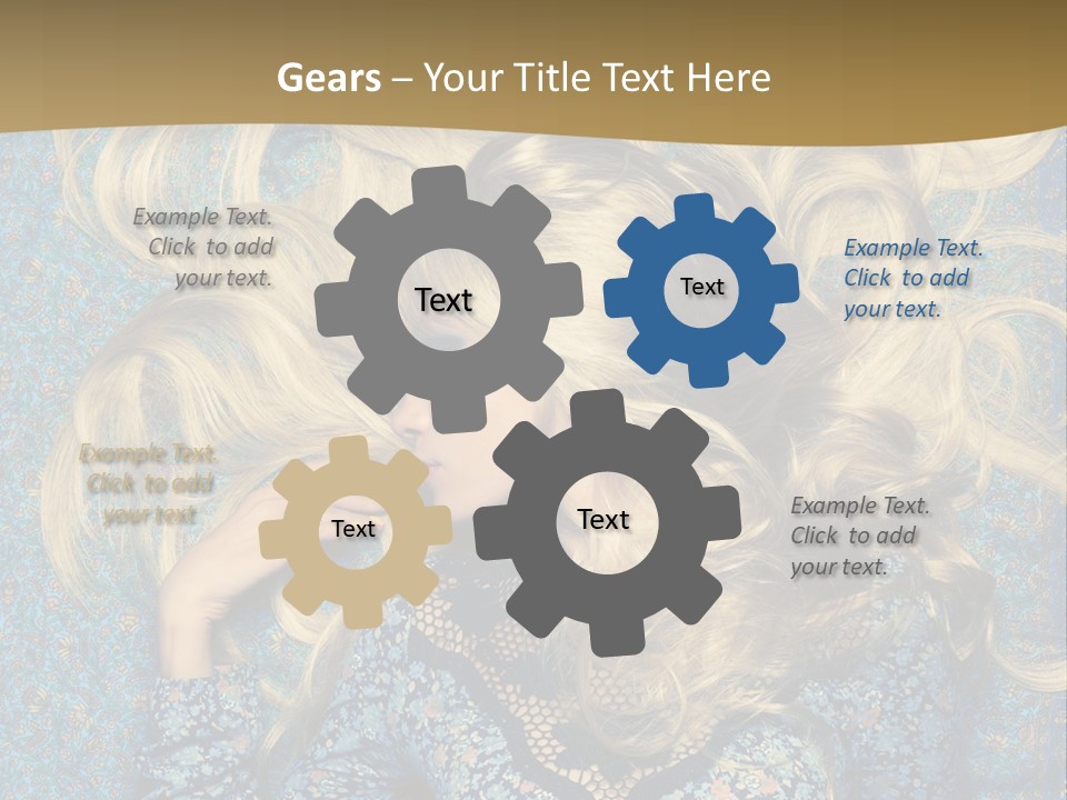 Blue Aeroplane Modern PowerPoint Template