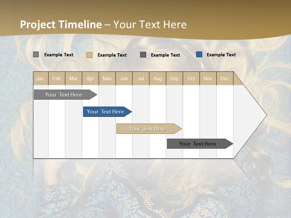 Blue Aeroplane Modern PowerPoint Template