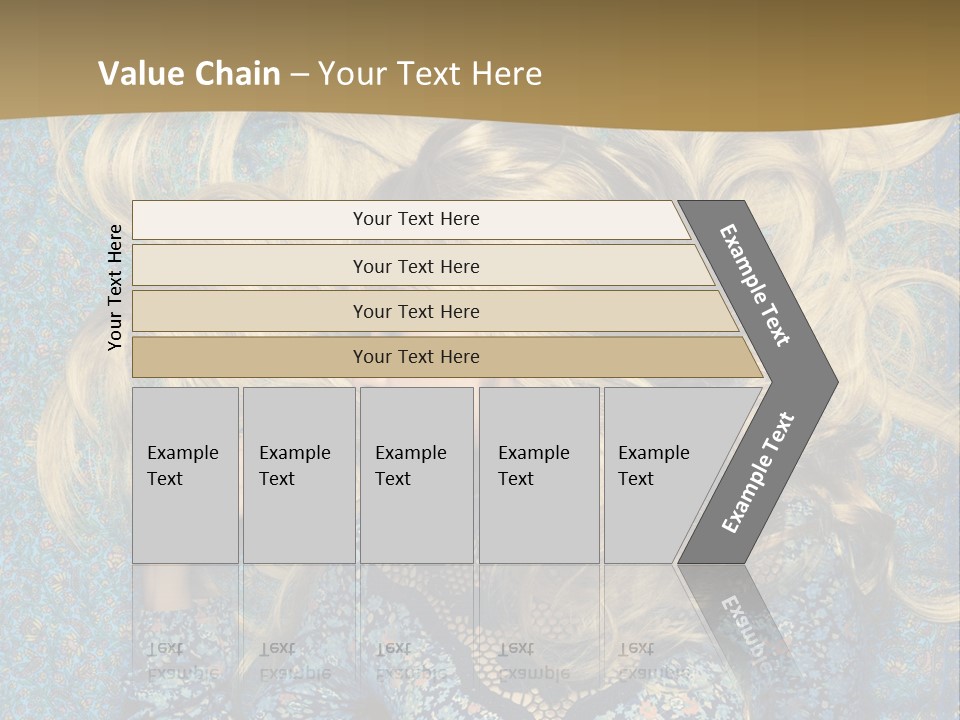 Blue Aeroplane Modern PowerPoint Template