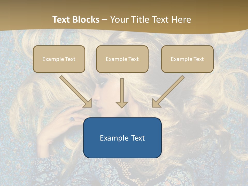 Blue Aeroplane Modern PowerPoint Template