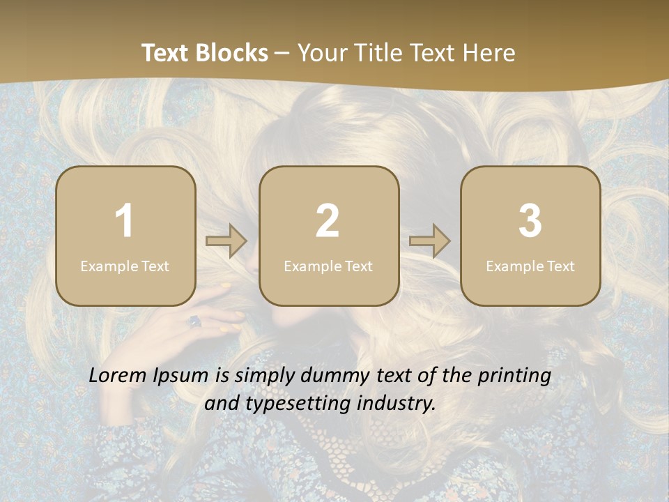 Blue Aeroplane Modern PowerPoint Template