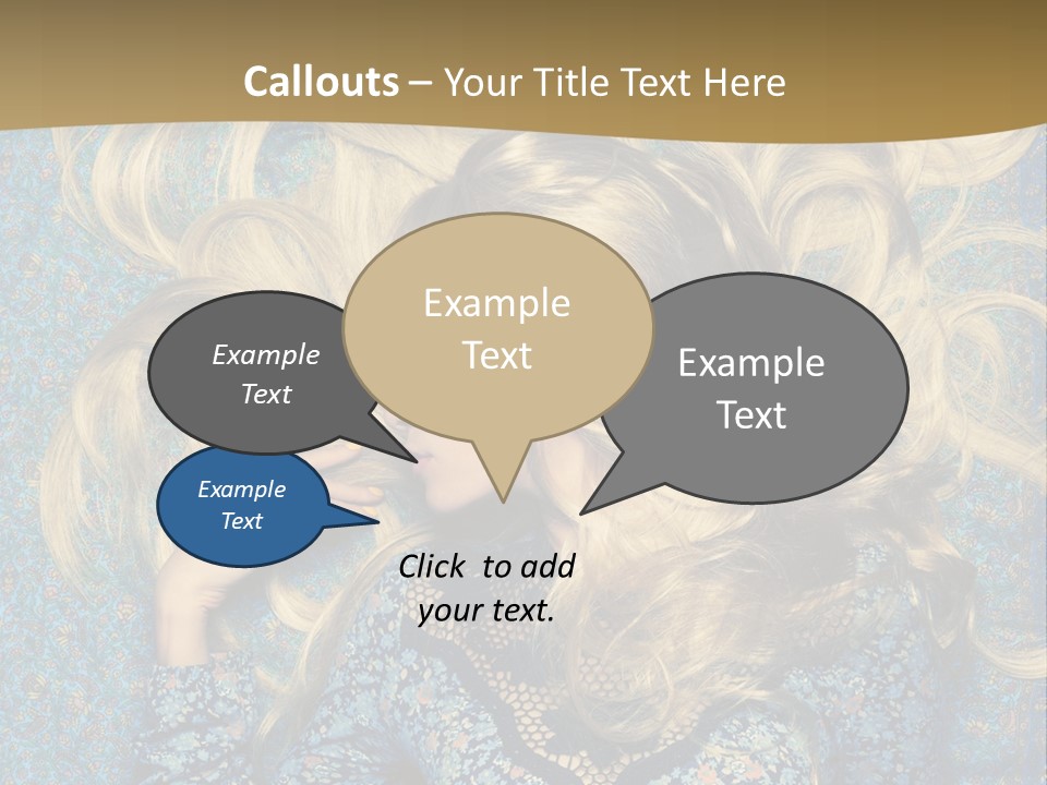 Blue Aeroplane Modern PowerPoint Template