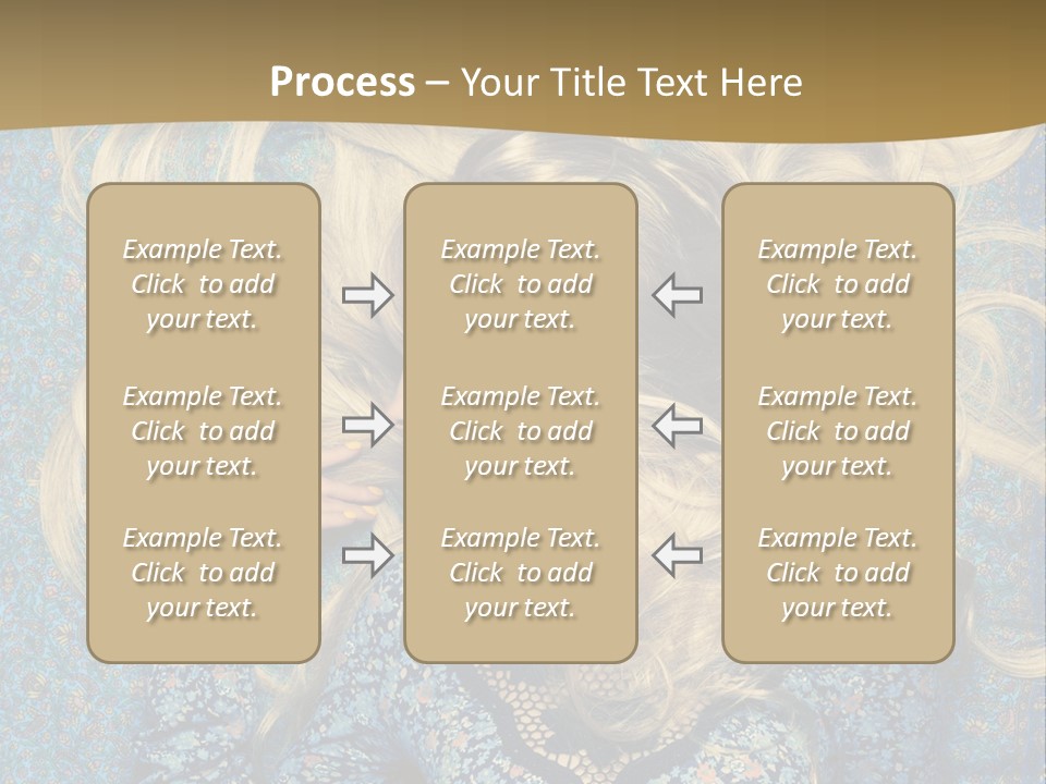 Blue Aeroplane Modern PowerPoint Template