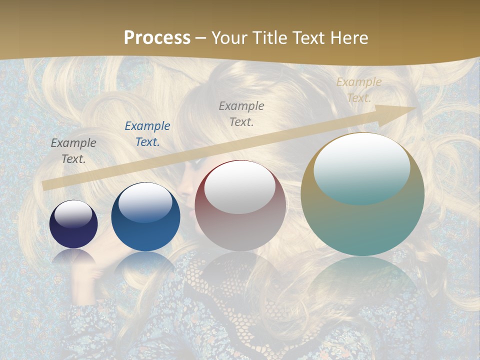 Blue Aeroplane Modern PowerPoint Template