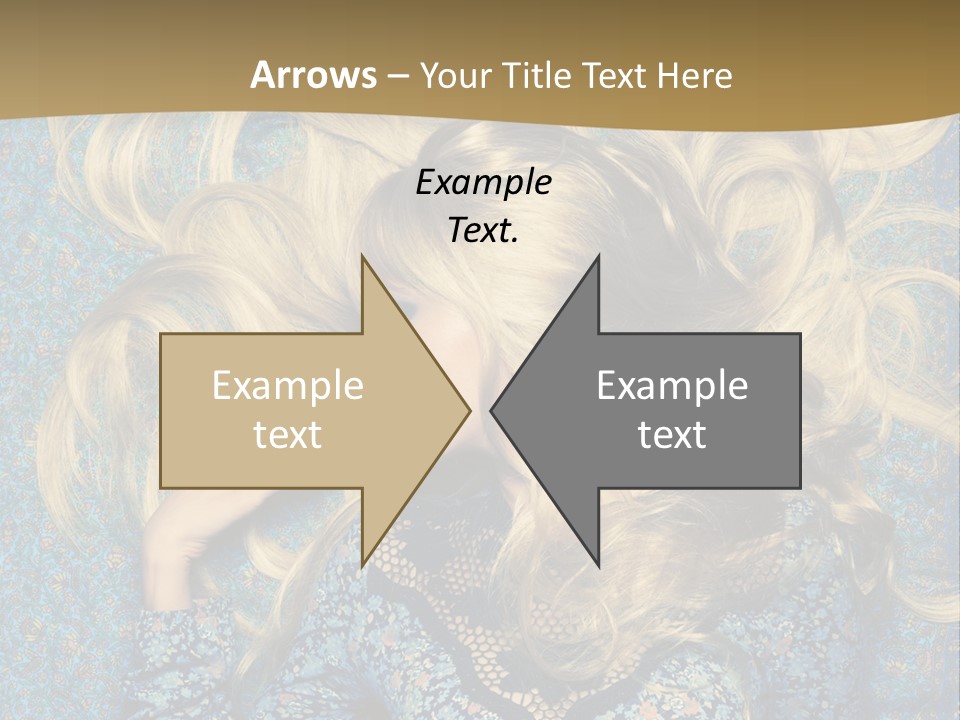 Blue Aeroplane Modern PowerPoint Template