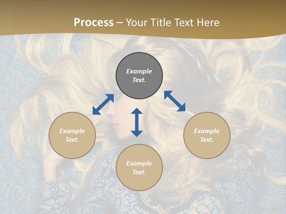Blue Aeroplane Modern PowerPoint Template