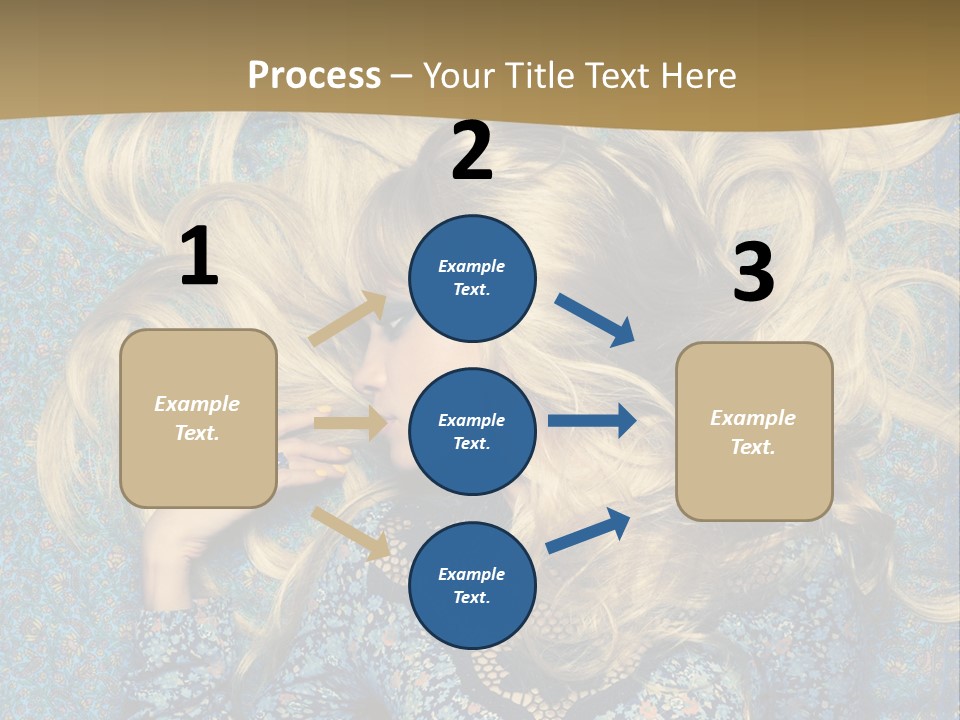 Blue Aeroplane Modern PowerPoint Template