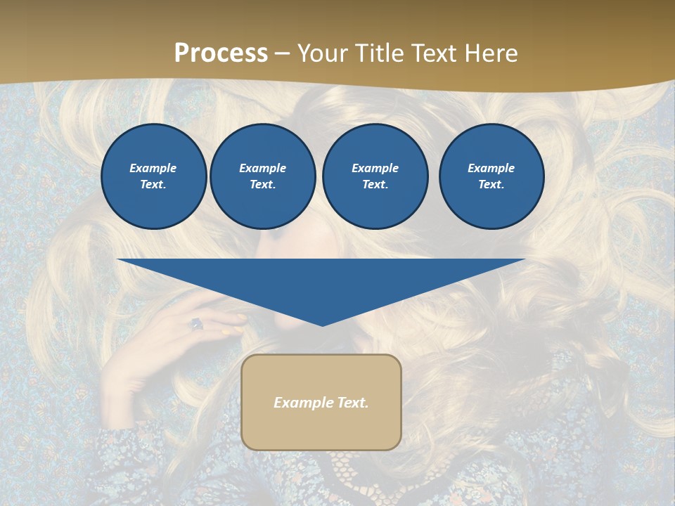 Blue Aeroplane Modern PowerPoint Template