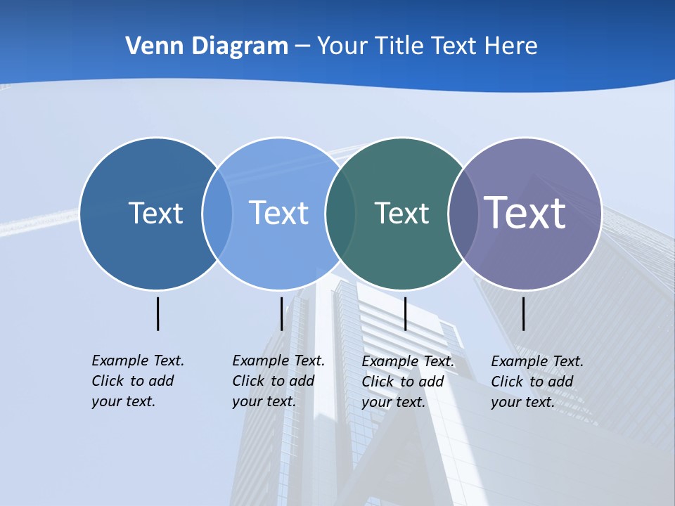 Blue Aeroplane Modern PowerPoint Template