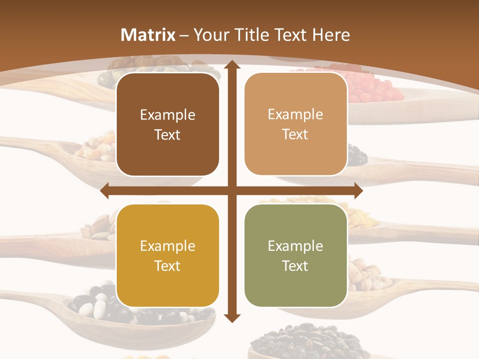 Collage Soja Vegetarian PowerPoint Template