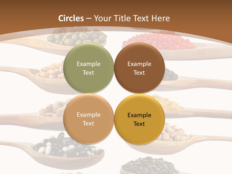 Collage Soja Vegetarian PowerPoint Template